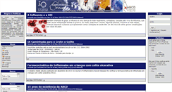 Desktop Screenshot of cvdii.bireme.br